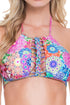 Luli Fama Sunburst Strings To Braid Halter Top